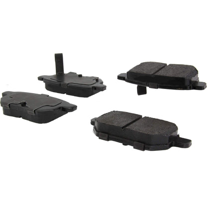 Centric Parts Disc Brake Pad Set Posi Quiet Extended Wear with Shims and Hardware for 2009-2010 Pontiac Vibe, 2011-2016 Scion tC