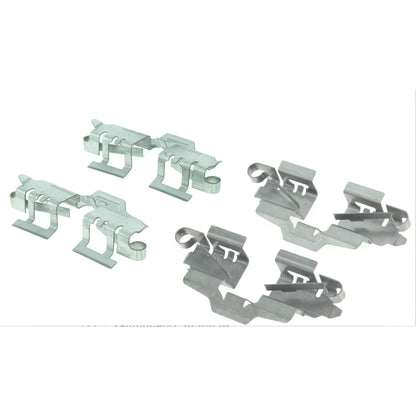 Centric Parts Disc Brake Pad Set Posi Quiet Extended Wear with Shims and Hardware for 2009-2010 Pontiac Vibe, 2011-2016 Scion tC