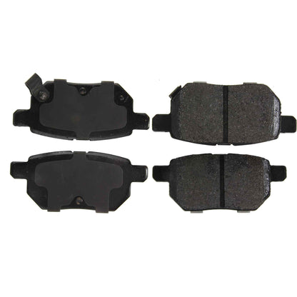 Centric Parts Disc Brake Pad Set Posi Quiet Extended Wear with Shims and Hardware for 2009-2010 Pontiac Vibe, 2011-2016 Scion tC