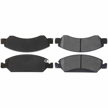 Centric Parts Disc Brake Pad Set Posi Quiet Brake Pads with Shims and Hardware for 2008-2020 Cadillac Escalade, ESV, EXT, XTS and Chevrolet Avalanche 106.13630