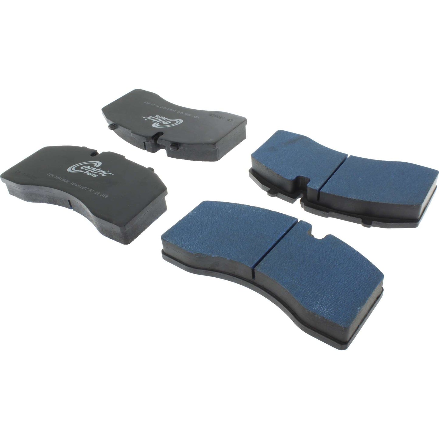 Centric Parts Disc Brake Pad Set Heavy Duty 23K with Positive Molding for 2022-2018 American Coach, Blue Bird, Vision School Bus 106.13690