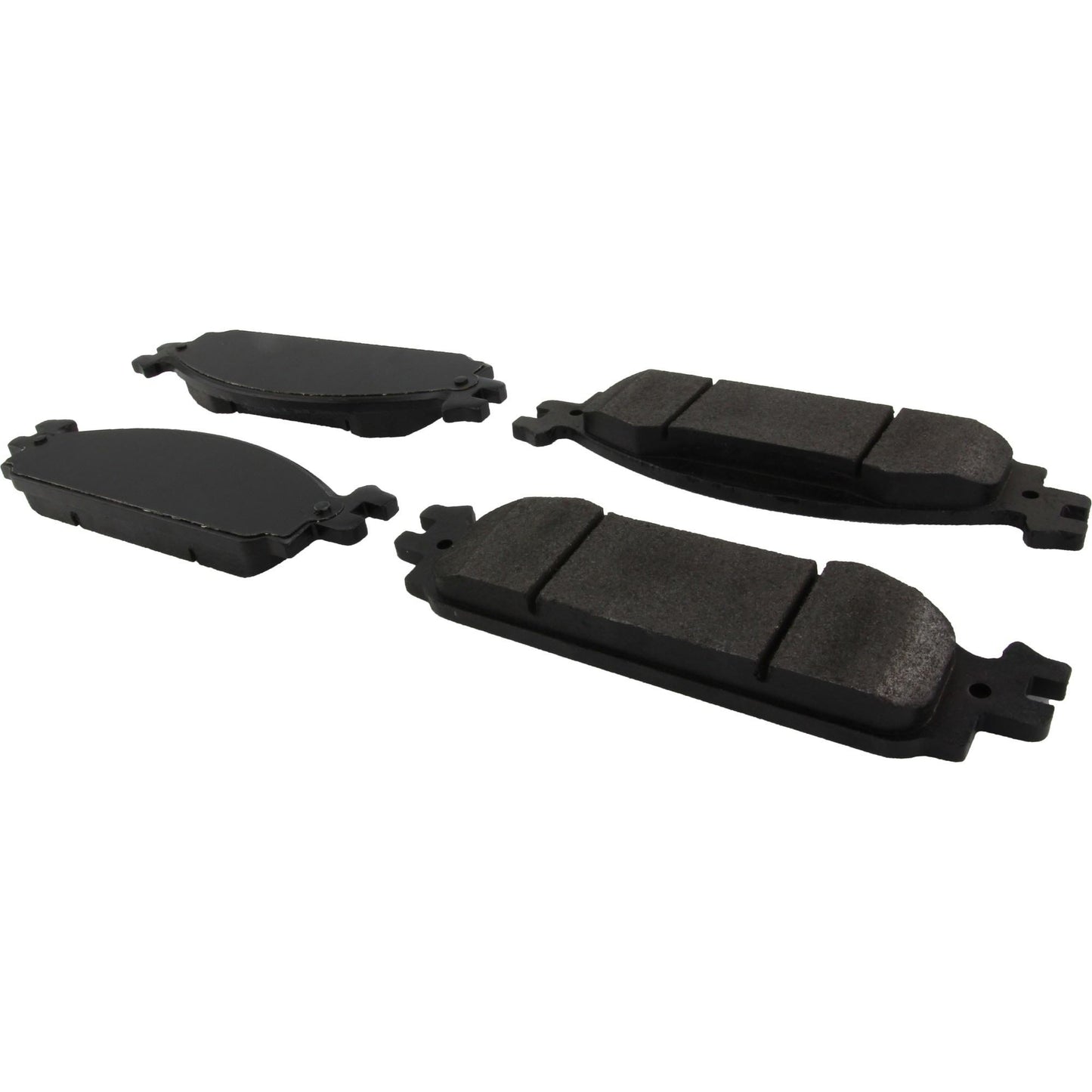 Centric Parts Disc Brake Pad Set Posi Quiet Extended Wear with Shims and Hardware for 2009-2010 Ford Flex Taurus Lincoln MKS MKT 106.13760
