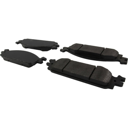 Centric Parts Disc Brake Pad Set Posi Quiet Extended Wear with Shims and Hardware for 2009-2010 Ford Flex Taurus Lincoln MKS MKT 106.13760