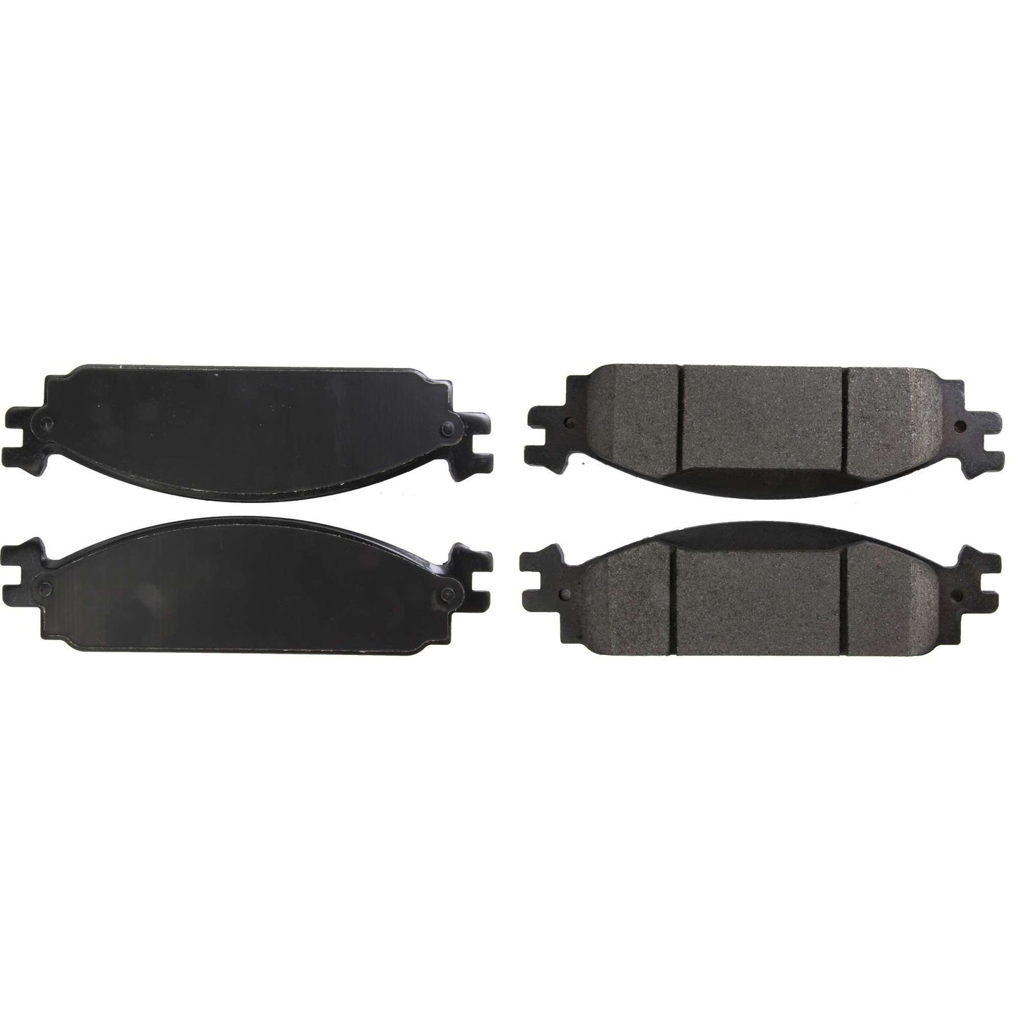 Centric Parts Disc Brake Pad Set Posi Quiet Extended Wear with Shims and Hardware for 2009-2010 Ford Flex Taurus Lincoln MKS MKT 106.13760