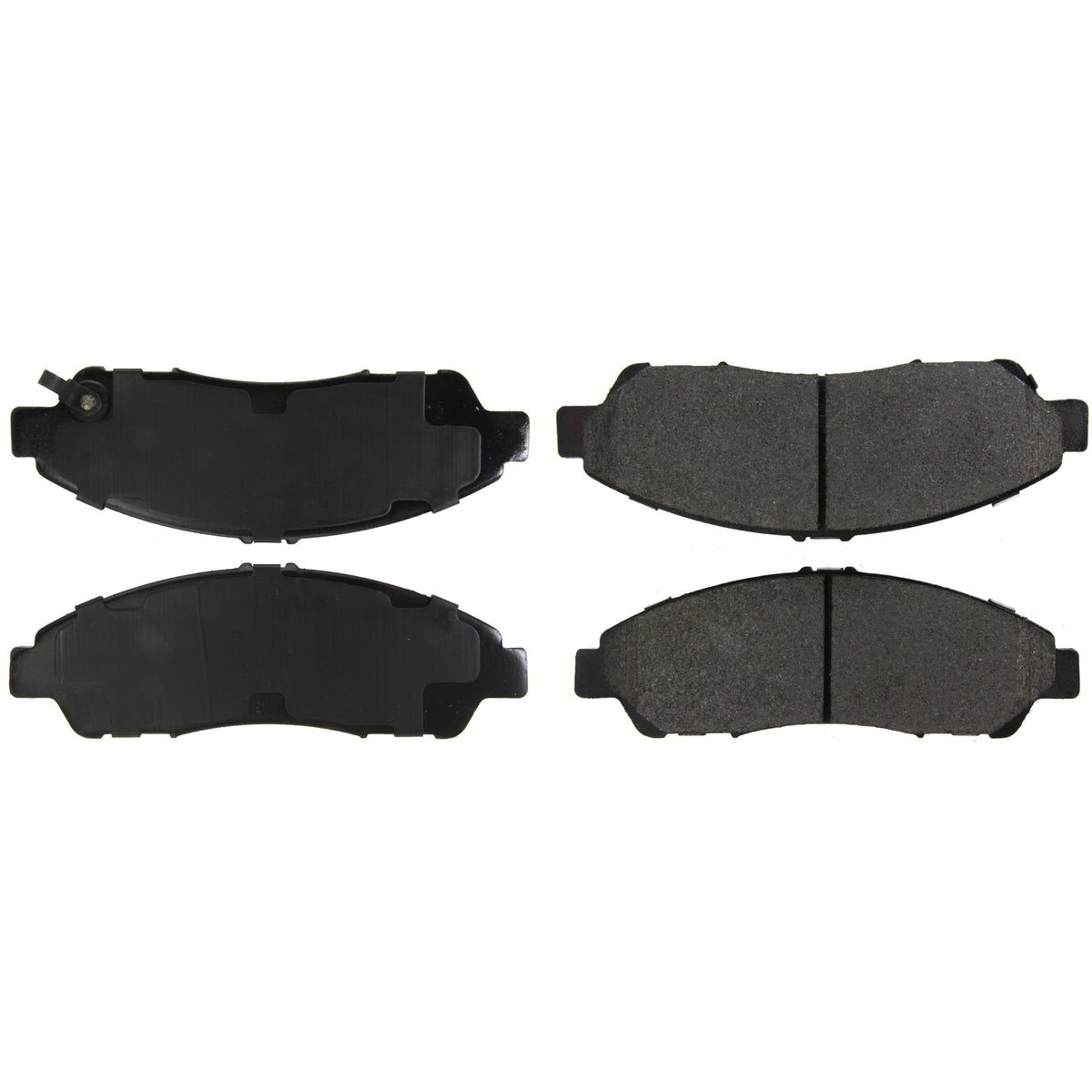 Centric Parts Disc Brake Pad Set Posi Quiet Extended Wear Shims Hardware for Acura MDX 2007-2020, Honda Pilot 2009-2022 106.13780