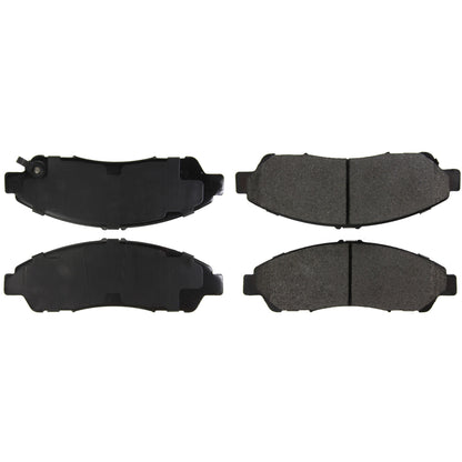 Centric Parts Disc Brake Pad Set Posi Quiet Extended Wear Shims Hardware for Acura MDX 2007-2020, Honda Pilot 2009-2022 106.13780