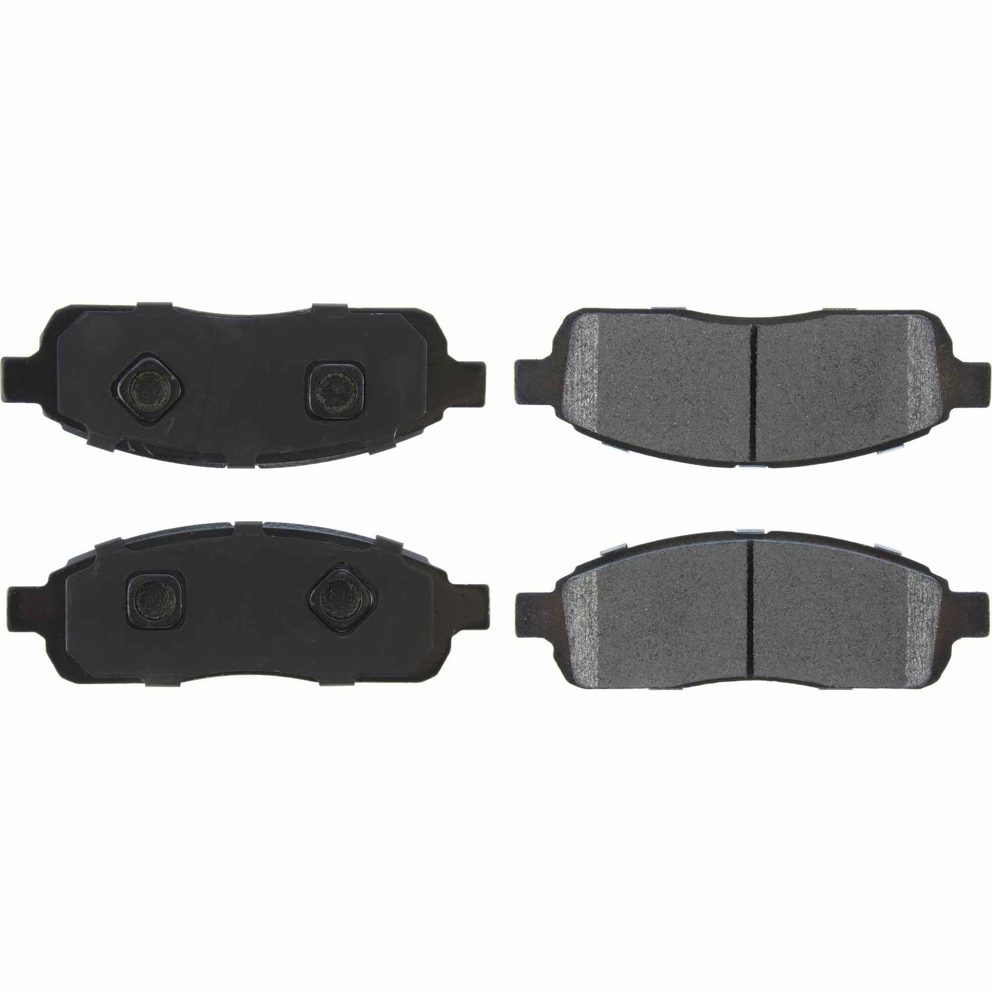 Centric Parts Disc Brake Pad Set Posi Quiet Extended Wear with Shims and Hardware for 2009 Ford F-150 106.13920