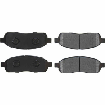 Centric Parts Disc Brake Pad Set Posi Quiet Extended Wear with Shims and Hardware for 2009 Ford F-150 106.13920