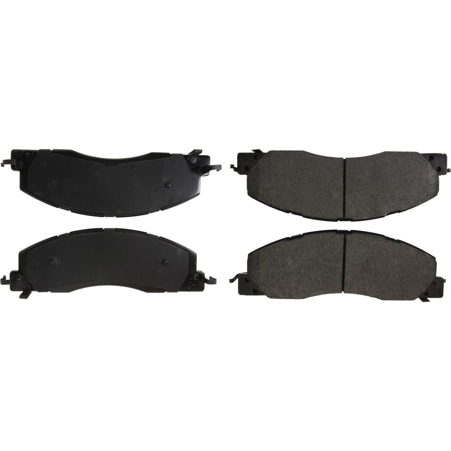 Centric Parts Disc Brake Pad Set Posi Quiet Extended Wear with Shims and Hardware for 2010-2018 Dodge Ram 2500/3500/4000