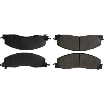 Centric Parts Disc Brake Pad Set Posi Quiet Extended Wear with Shims and Hardware for 2010-2018 Dodge Ram 2500/3500/4000