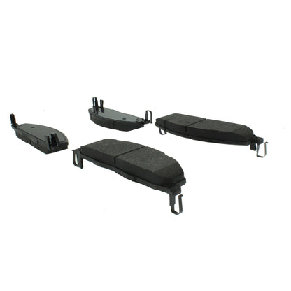 Centric Parts Disc Brake Pad Set Posi Quiet Extended Wear with Shims and Hardware for 2010-2009 Dodge Ram 2500 3500 4000 2018-2011 106.14000