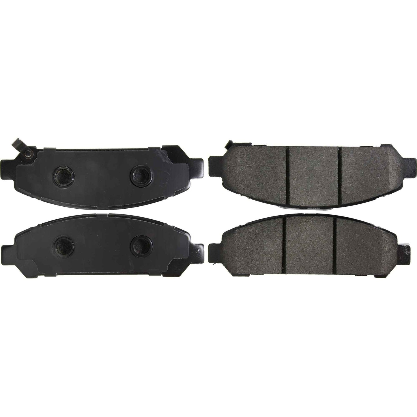 Centric Parts Disc Brake Pad Set Posi Quiet Extended Wear with Shims and Hardware for 2009-2016 Toyota Venza 106.14010