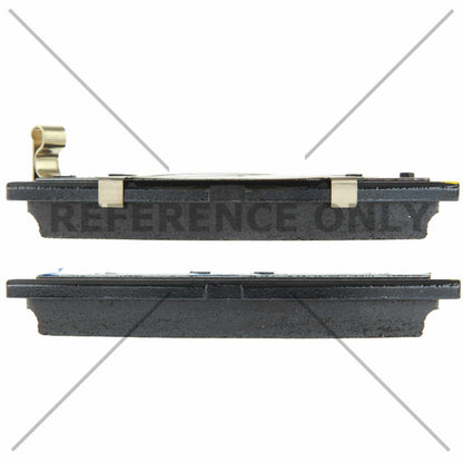 Centric Parts Disc Brake Pad Set Posi Quiet Extended Wear with Shims and Hardware for 2016-2017 Buick Regal 106.14040