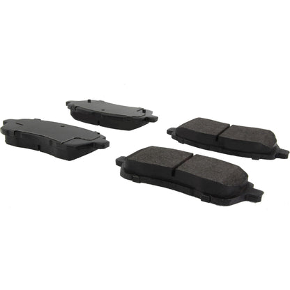Centric Parts Disc Brake Pad Set Posi Quiet Extended Wear with Shims and Hardware for 2011-2019 Ford Fiesta 2013-2015 Suzuki Swift 106.14540