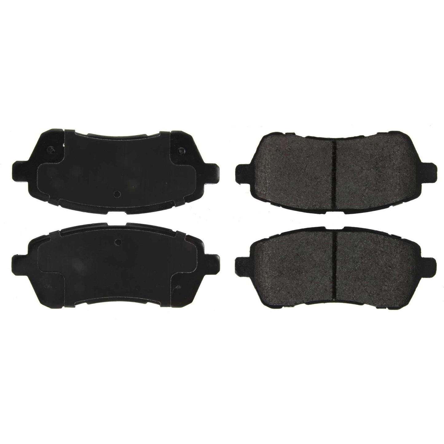 Centric Parts Disc Brake Pad Set Posi Quiet Extended Wear with Shims and Hardware for 2011-2019 Ford Fiesta 2013-2015 Suzuki Swift 106.14540