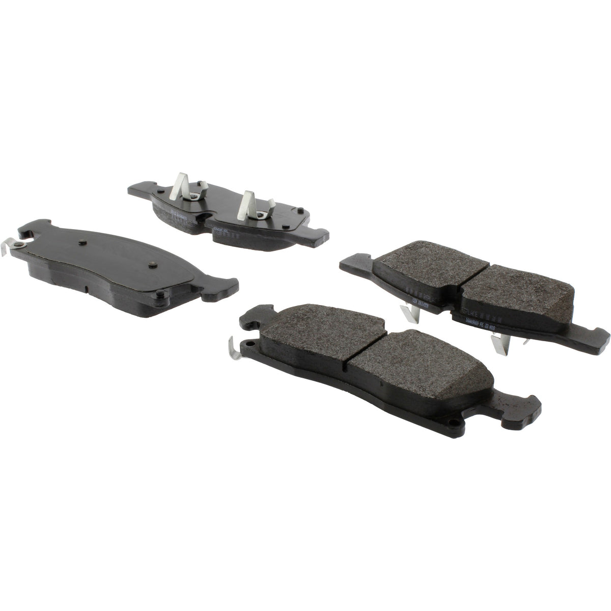 Centric Parts Disc Brake Pad Set Posi Quiet Extended Wear with Shims and Hardware for 2011-2020 Dodge Durango, Jeep Grand Cherokee 106.14550
