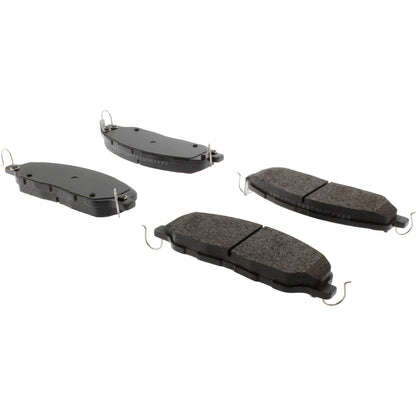 Centric Parts Disc Brake Pad Set Posi Quiet Extended Wear with Shims and Hardware for 2011-2014 Ford Mustang 106.14630