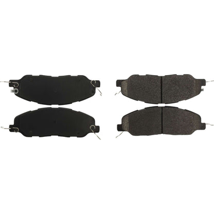 Centric Parts Disc Brake Pad Set Posi Quiet Extended Wear with Shims and Hardware for 2011-2014 Ford Mustang 106.14630