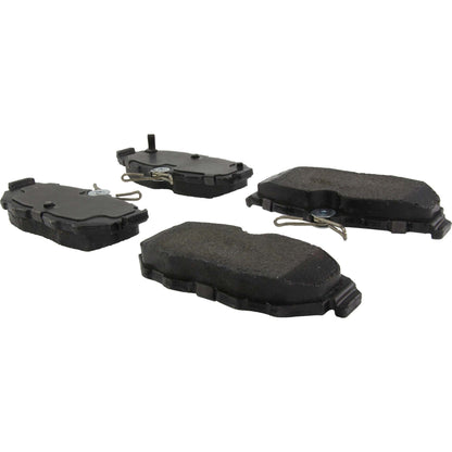 Centric Parts Disc Brake Pad Set Posi Quiet Extended Wear with Shims and Hardware for 2011-2014 Ford Mustang 106.14650