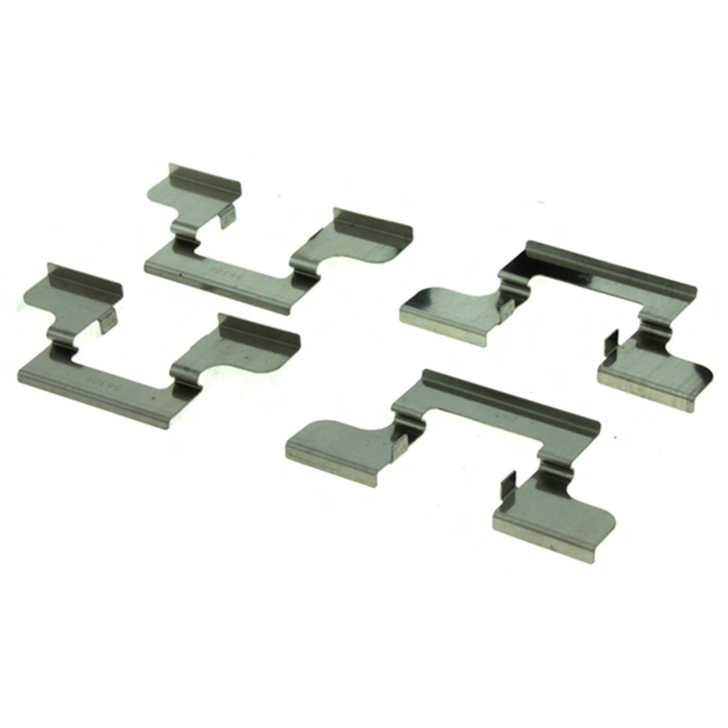 Centric Parts Disc Brake Pad Set Posi Quiet Extended Wear with Shims and Hardware for 2011-2014 Ford Mustang 106.14650