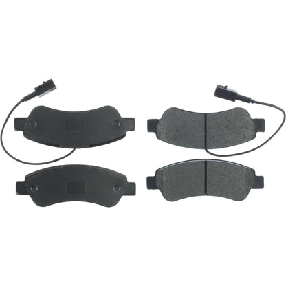 Centric Parts Disc Brake Pad Set Posi Quiet Extended Wear with Shims for 2014-2020 Ram ProMaster 1500 2500 3500 Rapid 2017-2019 106.14901