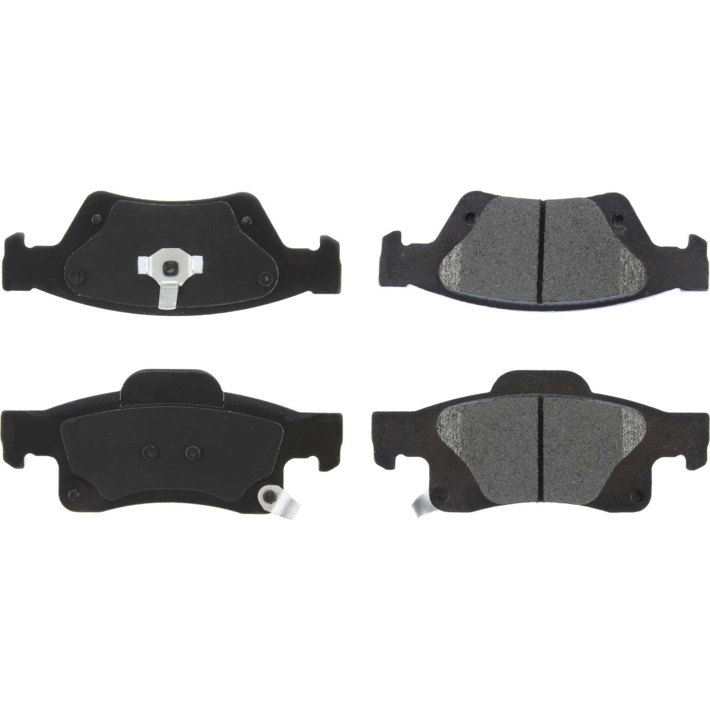 Centric Parts Disc Brake Pad Set Posi Quiet Extended Wear with Shims and Hardware for Dodge Durango 2020-2011 Jeep Grand Cherokee 2021-2011 106.14980
