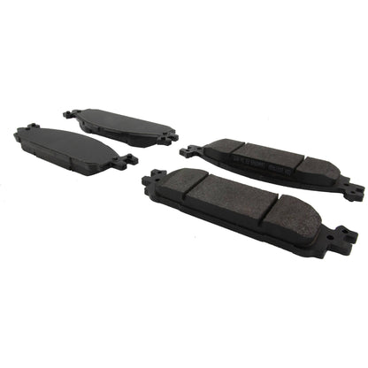 Centric Parts Disc Brake Pad Set Posi Quiet Extended Wear Shims Hardware for 2011-2019 Ford Explorer Flex Taurus Lincoln MKS MKT 106.15080
