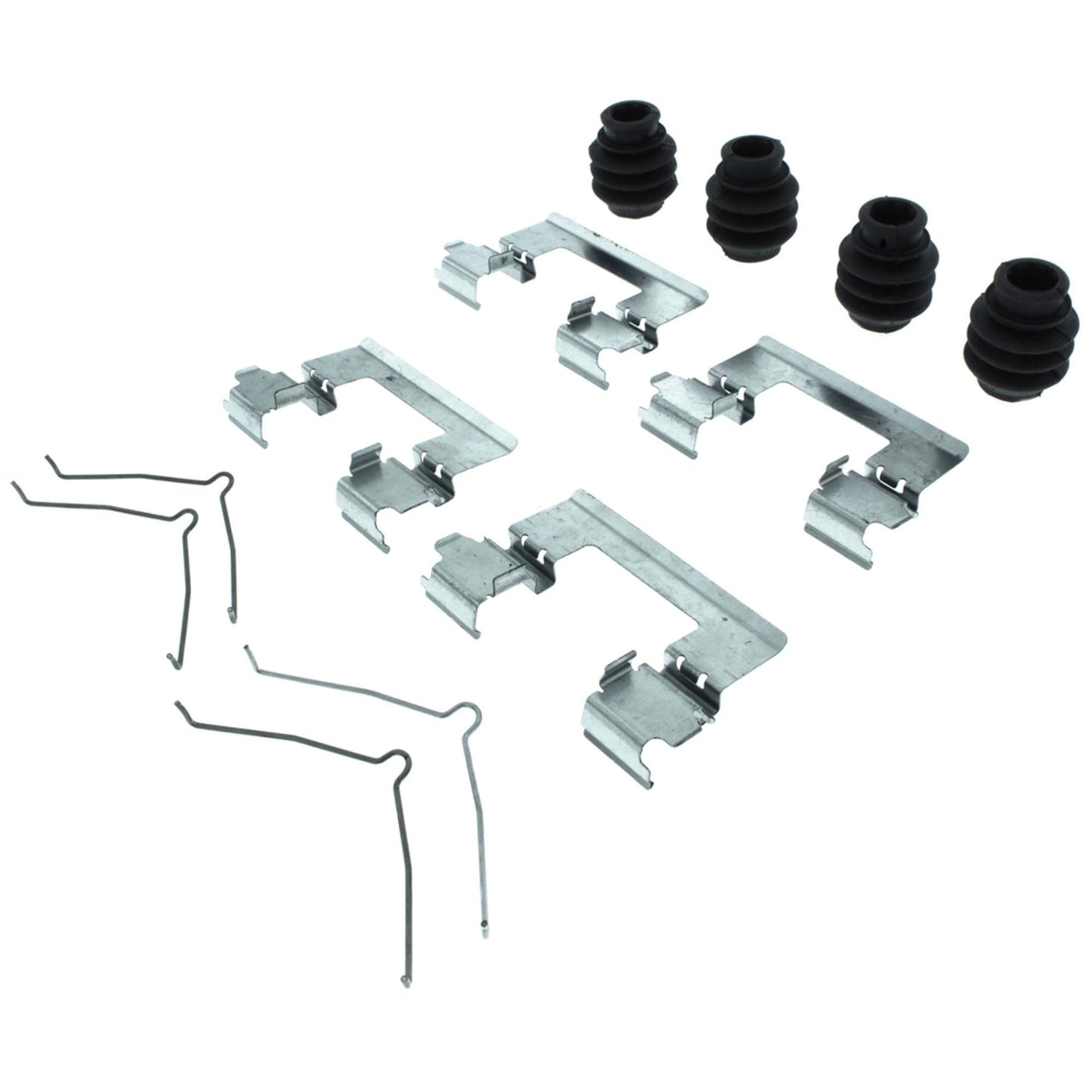 Centric Parts Disc Brake Pad Set Posi Quiet Extended Wear with Shims and Hardware for 2011-2013 Infiniti QX56