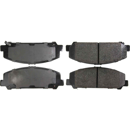 Centric Parts Disc Brake Pad Set Posi Quiet Extended Wear with Shims and Hardware for 2011-2013 Infiniti QX56