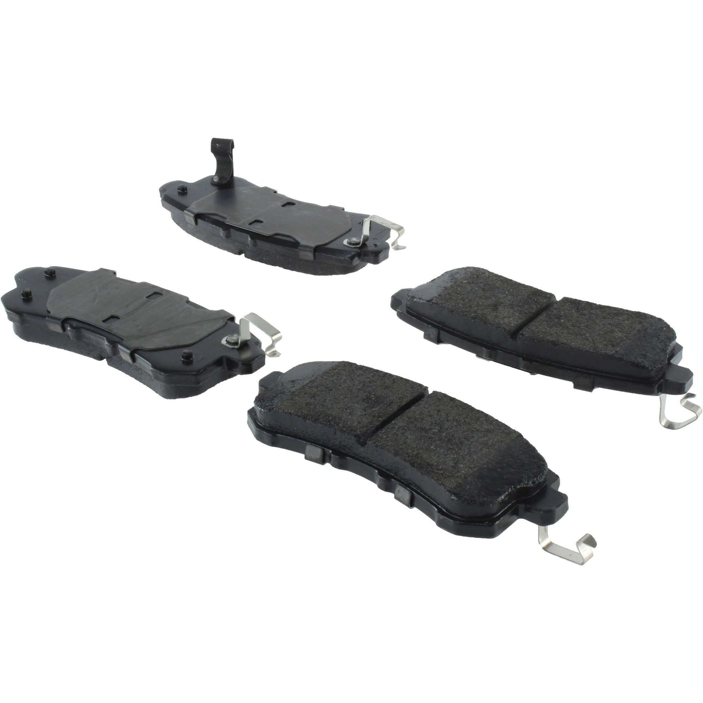 Centric Parts Disc Brake Pad Set Posi Quiet Extended Wear with Shims and Hardware for 2011-2013 Infiniti QX56, 2014-2020 Infiniti QX80, 2017-2022 Nissan Armada 106.15100
