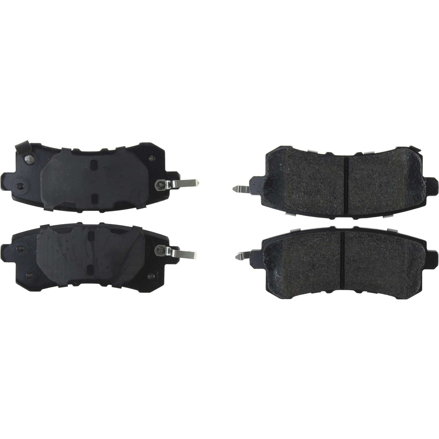 Centric Parts Disc Brake Pad Set Posi Quiet Extended Wear with Shims and Hardware for 2011-2013 Infiniti QX56, 2014-2020 Infiniti QX80, 2017-2022 Nissan Armada 106.15100