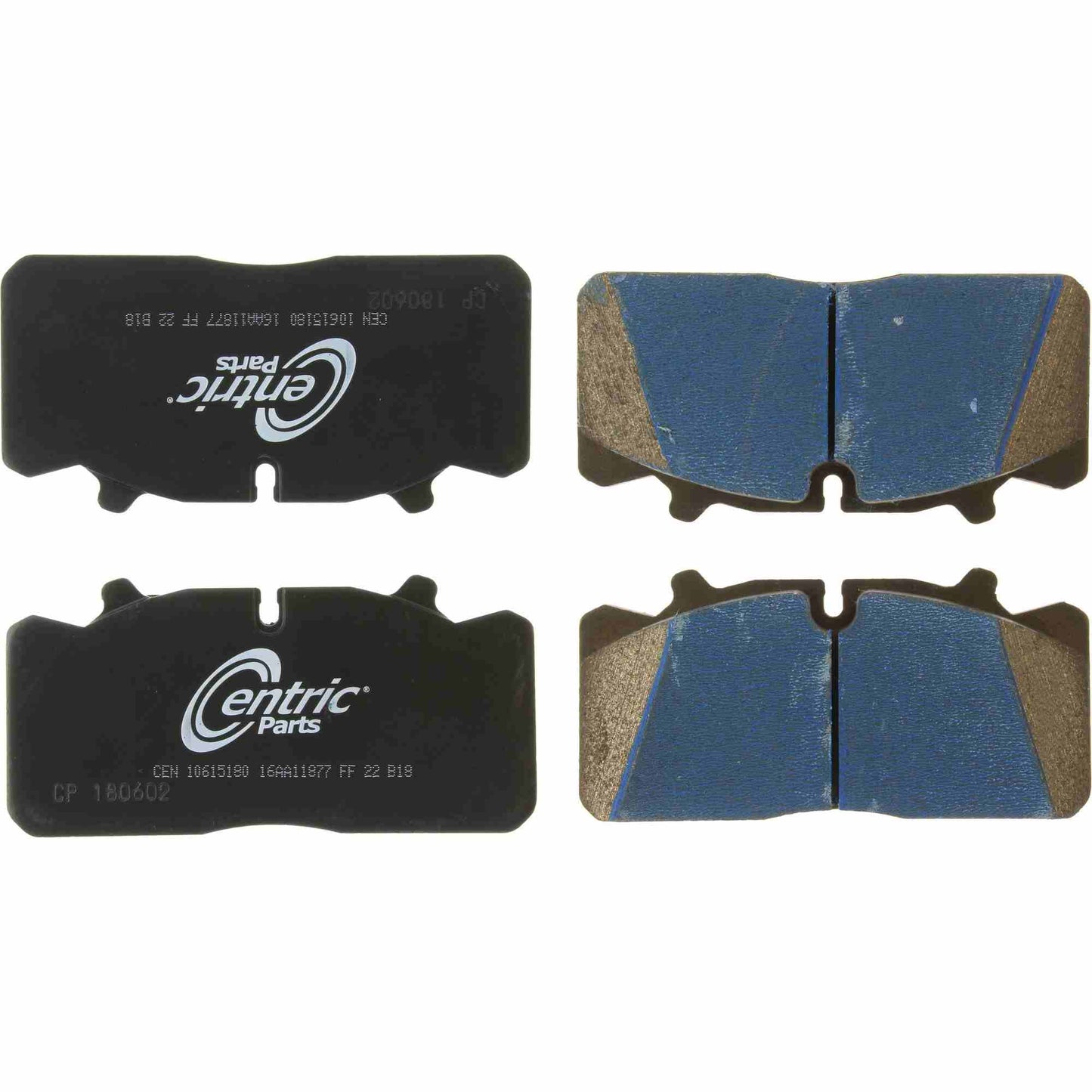 Centric Parts Disc Brake Pad Set Heavy Duty 23K Pad Air Disc Wabco Pan 17 106.15180