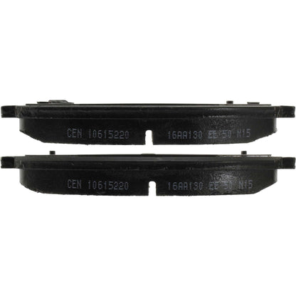 Centric Parts Disc Brake Pad Set Posi Quiet Extended Wear with Shims and Hardware for 2010-2017 Chevrolet Cruze 106.15220