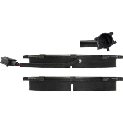 Centric Parts Disc Brake Pad Set Posi Quiet Extended Wear with Shims for 2015-2019 Fiat Ducato Ram ProMaster 106.15402