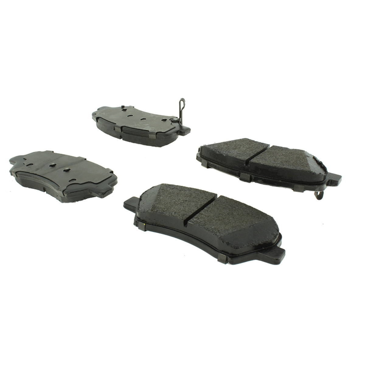 Centric Parts Disc Brake Pad Set Posi Quiet Extended Wear with Shims and Hardware for 2011-2016 Hyundai Elantra Coupe 2013-2014 106.15430