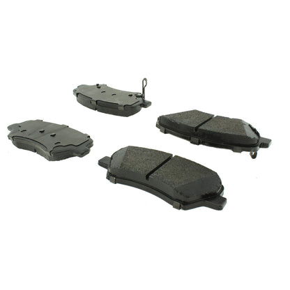Centric Parts Disc Brake Pad Set Posi Quiet Extended Wear with Shims and Hardware for 2011-2016 Hyundai Elantra Coupe 2013-2014 106.15430