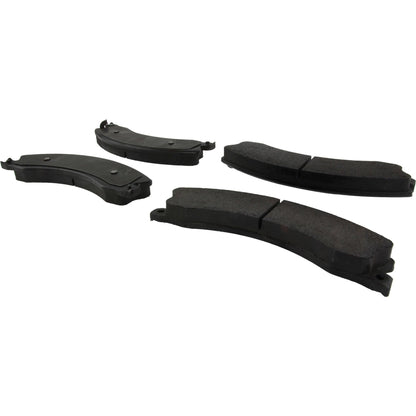 Centric Parts Disc Brake Pad Set Posi Quiet Extended Wear with Shims and Hardware for 2012-2021 Chevrolet Silverado 2500/3500 Suburban GMC Sierra 2500/3500 Nissan NV1500/2500