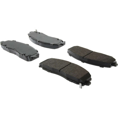 Centric Parts Disc Brake Pad Set Posi Quiet Extended Wear with Shims and Hardware for 2017-2022 Chrysler Pacifica