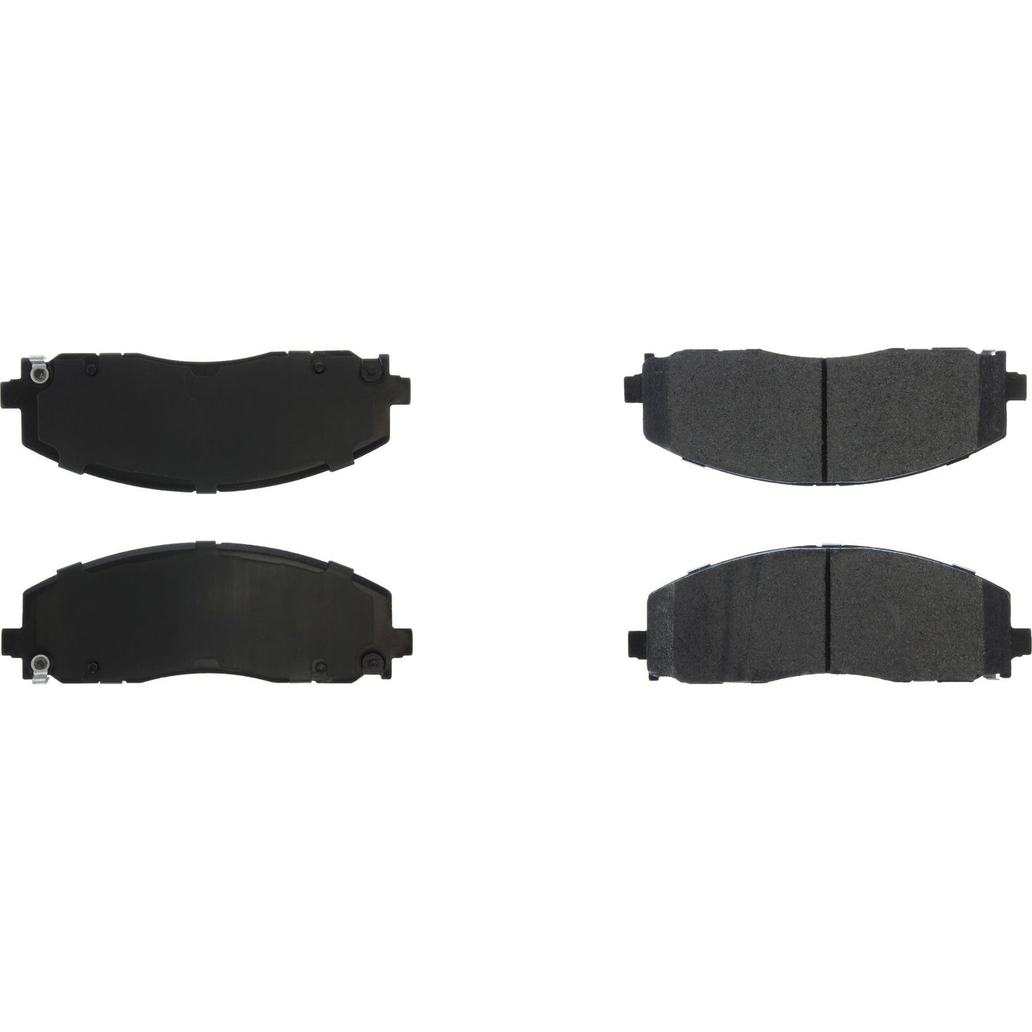 Centric Parts Disc Brake Pad Set Posi Quiet Extended Wear with Shims and Hardware for 2017-2022 Chrysler Pacifica