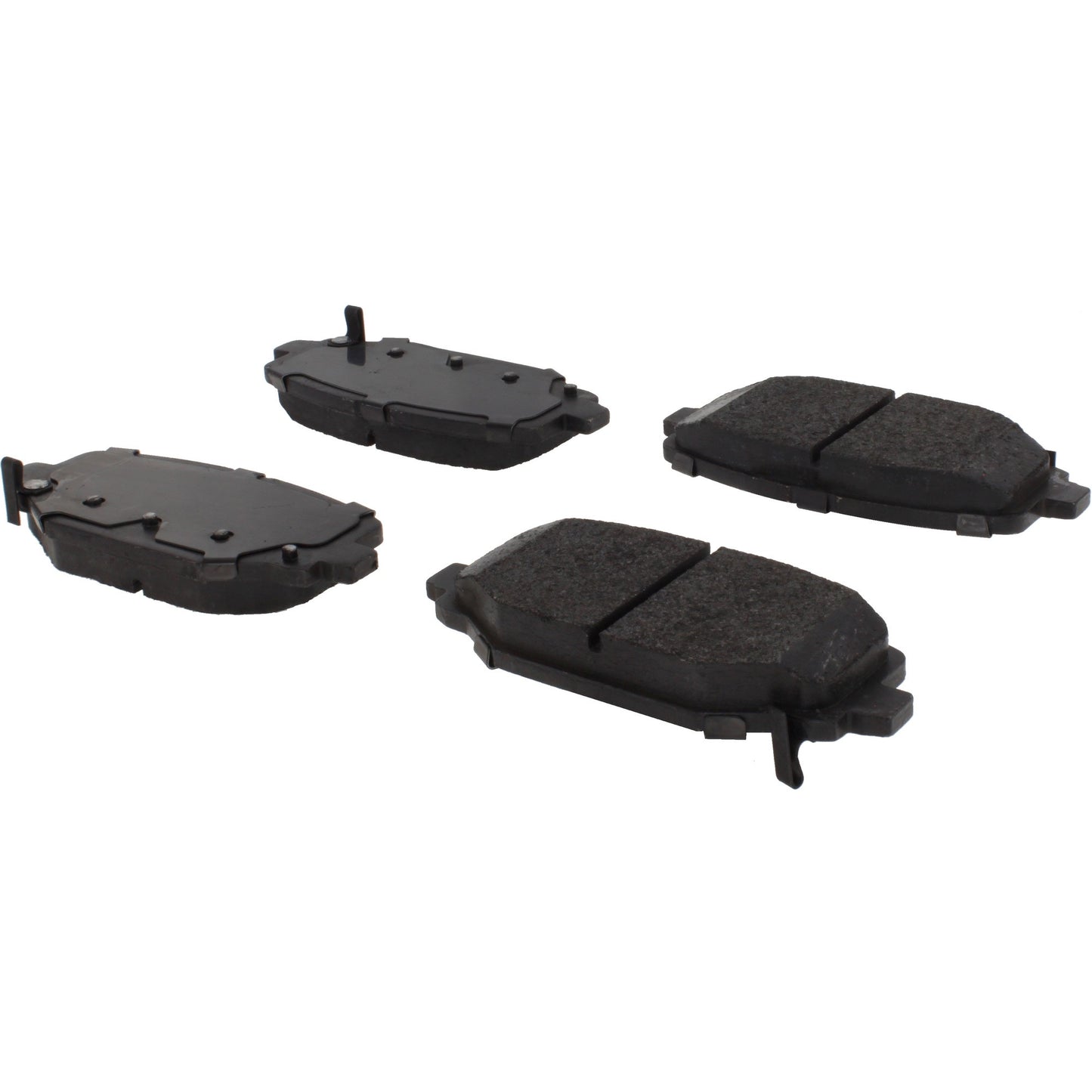 Centric Parts Disc Brake Pad Set Posi Quiet Extended Wear with Shims and Hardware for 2016-2012 Chrysler Town & Country, 2020-2012 Dodge Grand Caravan, Journey, Ram C/V, Volkswagen Routan 106.15960