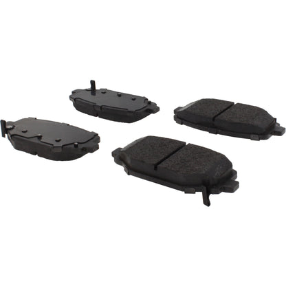 Centric Parts Disc Brake Pad Set Posi Quiet Extended Wear with Shims and Hardware for 2016-2012 Chrysler Town & Country, 2020-2012 Dodge Grand Caravan, Journey, Ram C/V, Volkswagen Routan 106.15960