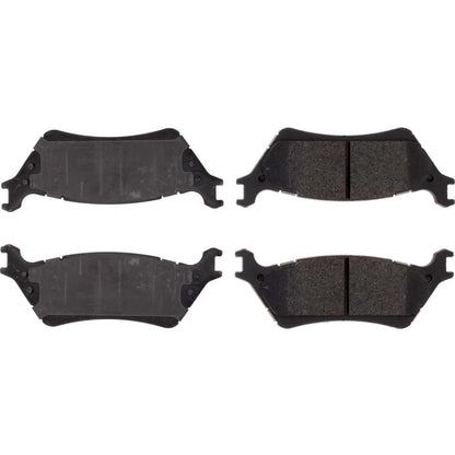 Centric Parts Disc Brake Pad Set Posi Quiet Extended Wear with Shims and Hardware for 2012-2020 Ford F-150 106.16020