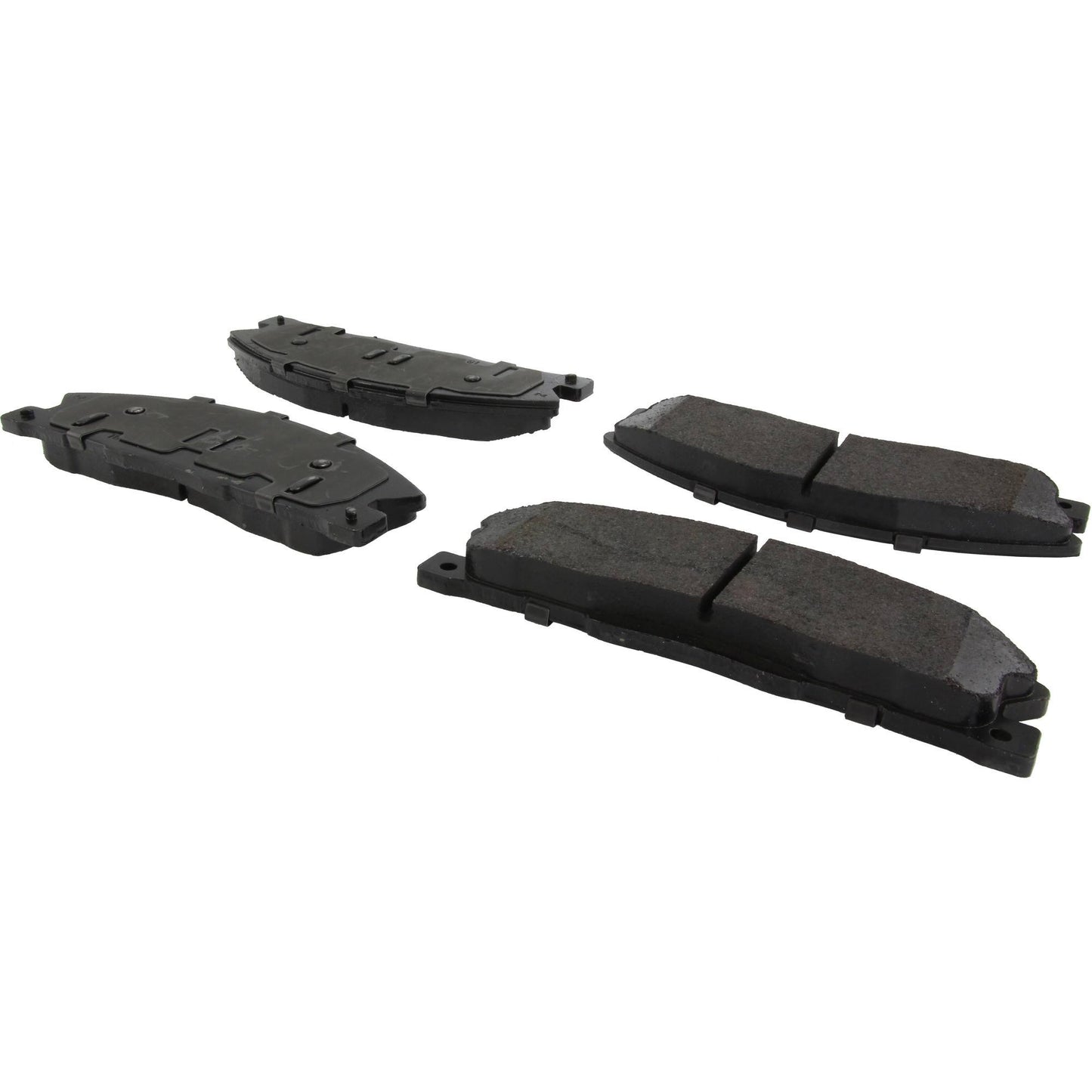 Centric Parts Disc Brake Pad Set Posi Quiet Extended Wear with Shims and Hardware for 2013-2019 Ford Explorer, Flex, Police Interceptor, Taurus, Lincoln MKS/MKT