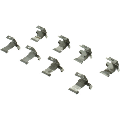 Centric Parts Disc Brake Pad Set Posi Quiet Extended Wear with Shims and Hardware for 2013-2019 Ford Explorer, Flex, Police Interceptor, Taurus, Lincoln MKS/MKT
