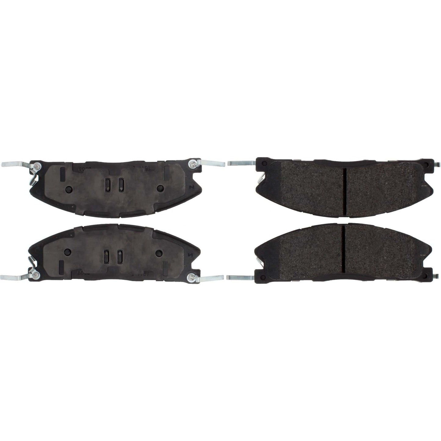 Centric Parts Disc Brake Pad Set Posi Quiet Extended Wear with Shims and Hardware for Ford Explorer 2013-2019 Police Interceptor 2013-2019
