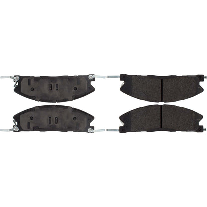 Centric Parts Disc Brake Pad Set Posi Quiet Extended Wear with Shims and Hardware for Ford Explorer 2013-2019 Police Interceptor 2013-2019