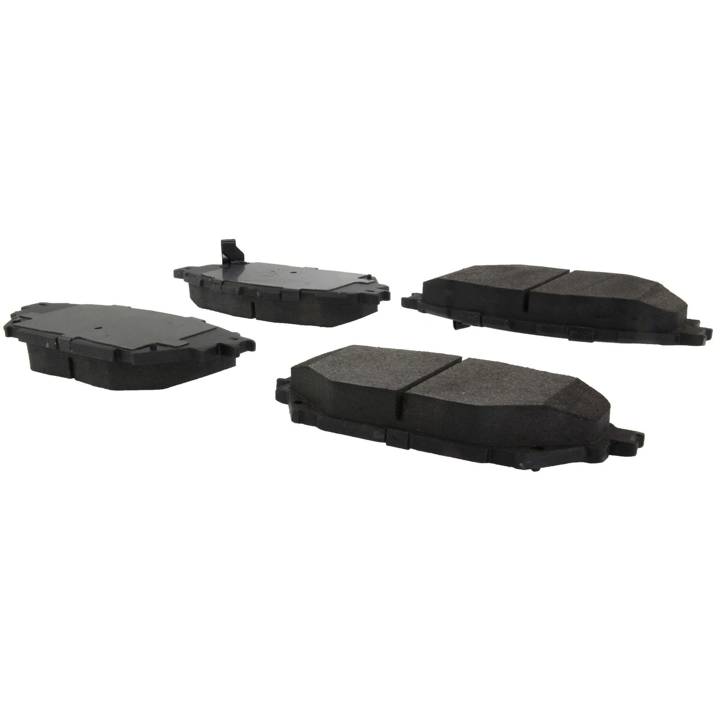Centric Parts Disc Brake Pad Set Long wearing Semi-Metallic friction formula with noise elimination 106.16820