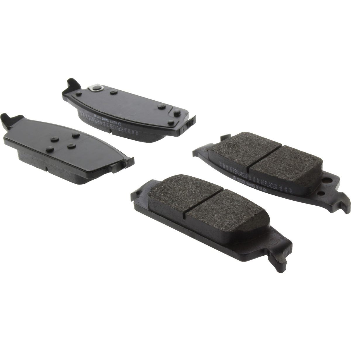 Centric Parts Disc Brake Pad Set Long wearing Semi-Metallic friction formula with Posi Quiet technology for 106.17070