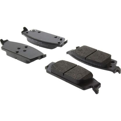 Centric Parts Disc Brake Pad Set Long wearing Semi-Metallic friction formula with Posi Quiet technology for 106.17070