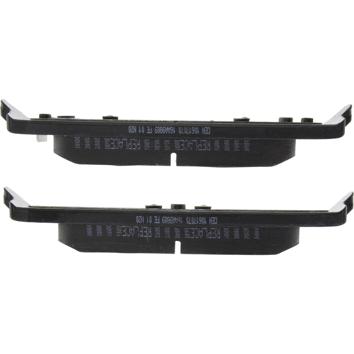 Centric Parts Disc Brake Pad Set Long wearing Semi-Metallic friction formula with Posi Quiet technology for 106.17070